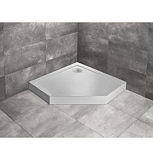 Акриловый поддон 100x100 см Radaway Doros PT Compact Stone White SDRPT1010-05-04S