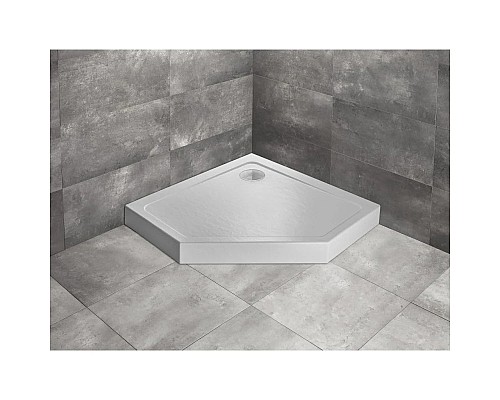 Заказать Акриловый поддон 100x100 см Radaway Doros PT Compact Stone White SDRPT1010-05-04S в магазине сантехники Santeh-Crystal.ru