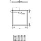 Заказать Акриловый поддон 100x100 см Ideal Standard Ultra Flat New T4488V1 в магазине сантехники Santeh-Crystal.ru