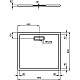 Купить Акриловый поддон 90x80 см Ideal Standard Ultra Flat New T4481V1 в магазине сантехники Santeh-Crystal.ru