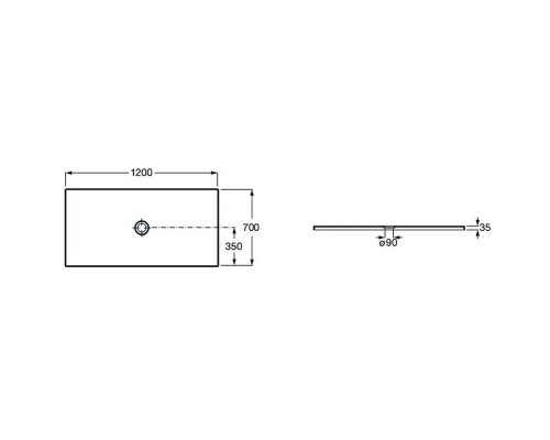 Купить Керамический поддон 120х70 см Roca Cratos 3740L7640 в магазине сантехники Santeh-Crystal.ru