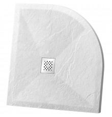 Душевой поддон из литого мрамора 80х80 см Vincea VST-4SQ8080W