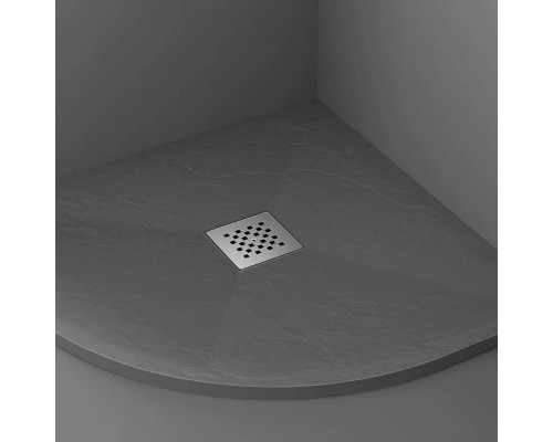 Приобрести Душевой поддон из литого мрамора 90х90 см Vincea VST-4SQ9090A в магазине сантехники Santeh-Crystal.ru