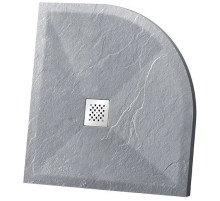 Душевой поддон из литого мрамора 90х90 см Vincea VST-4SQ9090G