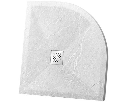 Приобрести Душевой поддон из литого мрамора 100х100 см Vincea VST-4SQ1010W в магазине сантехники Santeh-Crystal.ru