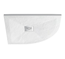 Душевой поддон из литого мрамора 120х90 см Vincea VST-4SQ9012W-L