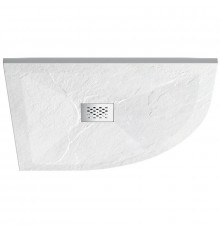 Душевой поддон из литого мрамора 120х90 см Vincea VST-4SQ9012W-L