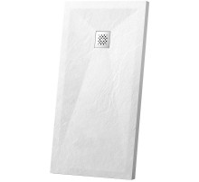 Душевой поддон из литого мрамора 110х80 см Vincea VST-4SR8011W