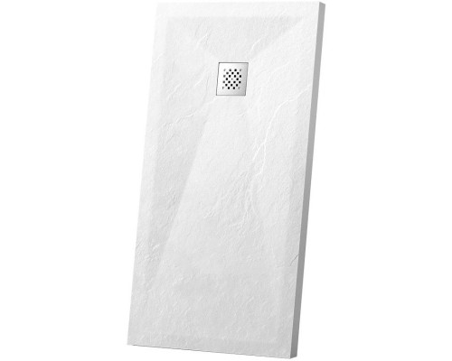 Купить Душевой поддон из литого мрамора 110х80 см Vincea VST-4SR8011W в магазине сантехники Santeh-Crystal.ru