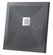 Душевой поддон из литого мрамора 90х90 см Vincea VST-4SR9090A