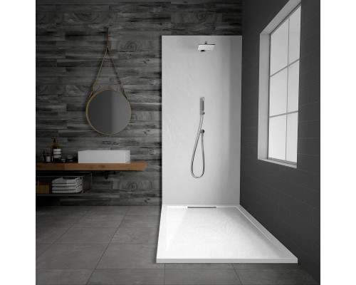 Купить Душевой поддон из литого мрамора 140х90 см Vincea VST-4SRL9014W в магазине сантехники Santeh-Crystal.ru