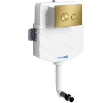 Смывной бачок скрытого монтажа WasserKRAFT Aller 10 10TLT.031.ME.MG01