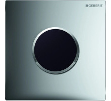 Система электронного управления смывом писсуара, питание от сети, защитная крышка типа 10 Geberit матовый хром/глянцевый хром 116.025.KN.1
