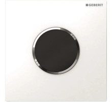 Система электронного управления смывом писсуара, питание от батарей, защитная крышка типа 10 Geberit белый/глянцевый хром 116.035.KJ.1