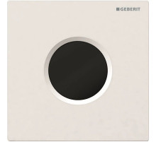 Система электронного управления смывом писсуара, питание от батарей, защитная крышка типа 01 Geberit альпийский белый 116.031.11.5