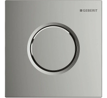 Система пневматического управления смывом писсуара, смывная клавиша типа 01 Geberit глянцевый хром 116.011.21.5