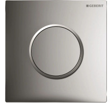 Система пневматического управления смывом писсуара, смывная клавиша типа 10 Geberit глянцевый хром/матовый хром/глянцевый хром 116.015.KH.1