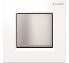 Система пневматического управления смывом писсуара, смывная клавиша типа 30 Geberit белый/матовый хром/матовый хром 116.017.KL.1