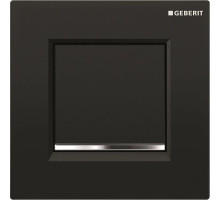 Система пневматического управления смывом писсуара, смывная клавиша типа 30 Geberit черный/глянцевый хром/черный 116.017.KM.1