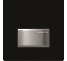 Система пневматического управления смывом писсуара, смывная клавиша типа 50 Geberit черный/полированный хром 116.016.DW.5