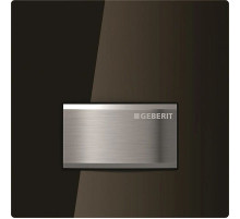 Система пневматического управления смывом писсуара, смывная клавиша типа 50 Geberit умбра/полированный хром 116.016.SQ.5