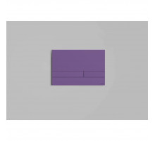 Кнопка смыва Salini S-Stone Puro 30P2MST2S2M0000F4005 для инсталляции, сине-сиреневый матовый