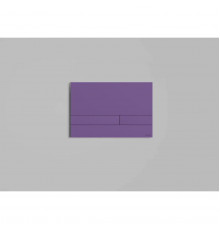 Кнопка смыва Salini S-Stone Puro 30P2MST2S2M0000F4005 для инсталляции, сине-сиреневый матовый