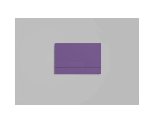 Кнопка смыва Salini S-Stone Puro 30P2MST2S2M0000F4005 для инсталляции, сине-сиреневый матовый