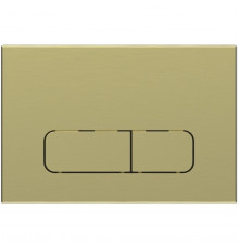 Кнопка смыва Vincea VFP-002BG для инсталляции, золотой матовый