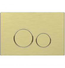 Кнопка смыва Vincea VFP-005BG для инсталляции, золотой матовый/золотой/золотой матовый