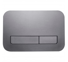 Кнопка смыва Vincea VFP-201GM для инсталляции, вороненая сталь