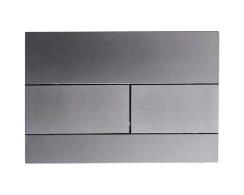 Кнопка смыва Vincea VFP-203GM для инсталляции, вороненая сталь