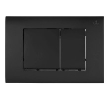 Кнопка смыва AltroBagno AltroBagnoPFP001DQ для инсталляции, черный матовый