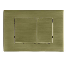 Кнопка смыва AltroBagno AltroBagnoPFP001IQ для инсталляции, бронза