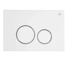 Кнопка смыва AltroBagno AltroBagnoPFP005AQ для инсталляции, белый/хром/белый