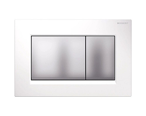 Santeh-Crystal.ru: Смывная клавиша Geberit Sigma30 белый/матовый хром/матовый хром для двойного смыва 115.883.KL.1 Купить Смывная клавиша Geberit Sigma30 белый/матовый хром/матовый хром для двойного смыва 115.883.KL.1 в магазине сантехники Santeh-Crystal.ru