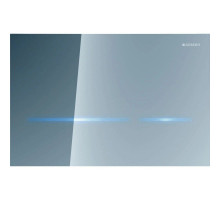 Смывная клавиша Geberit Sigma80 зеркальное стекло,питание от сети, для двойного смыва, бесконтактная 116.090.SM.1