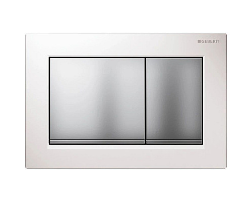Santeh-Crystal.ru: Смывная клавиша Geberit Omega30 белый/матовый хром/матовый хром для двойного смыва 115.080.KL.1 Приобрести Смывная клавиша Geberit Omega30 белый/матовый хром/матовый хром для двойного смыва 115.080.KL.1 в магазине сантехники Santeh-Crystal.ru