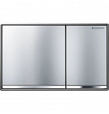 Смывная клавиша Geberit Omega60 полированный хром для двойного смыва 115.081.GH.1
