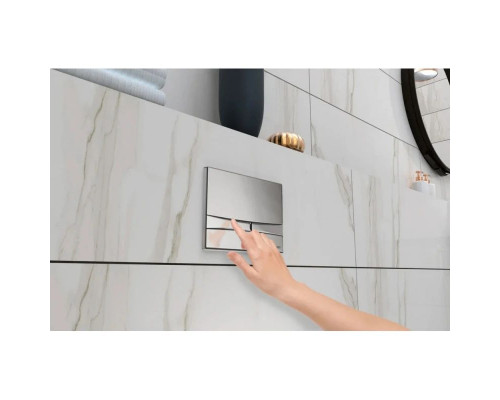 Приобрести Смывная клавиша Berges Novum F3 глянцевый хром 040053 в магазине сантехники Santeh-Crystal.ru