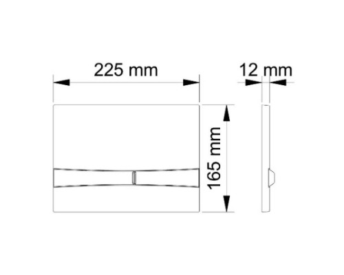 Приобрести Смывная клавиша Berges Novum F3 глянцевый хром 040053 в магазине сантехники Santeh-Crystal.ru