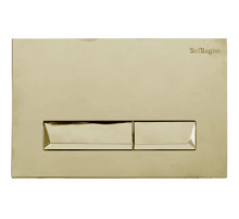 Смывная клавиша BelBagno Marmi золотой BB013-MR-ORO