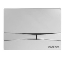 Смывная клавиша Berges Novum F3 глянцевый хром 040053