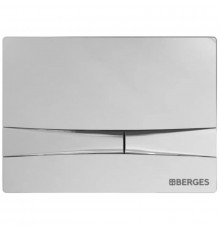 Смывная клавиша Berges Novum F3 глянцевый хром 040053