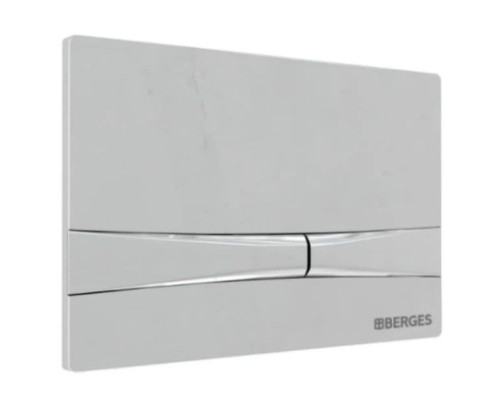 Приобрести Смывная клавиша Berges Novum F3 глянцевый хром 040053 в магазине сантехники Santeh-Crystal.ru