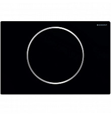 Смывная клавиша Geberit Sigma10 черный матовый/глянцевый хром/черный матовый 115.758.14.5