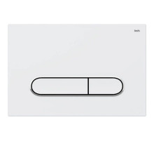 Смывная клавиша IDDIS Unifix белый матовый/глянцевый хром/белый матовый UNI01WCi77