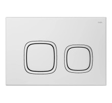 Смывная клавиша IDDIS Unifix матовый хром/глянцевый хром/матовый хром UNI04CHi77