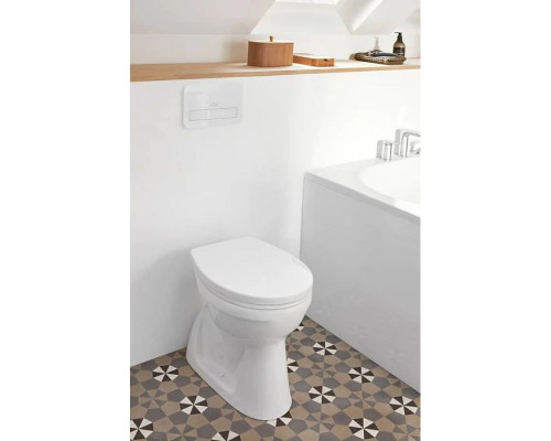 Приобрести Смывная клавиша Villeroy & Boch ViConnect 200G белый глянец 922400RE в магазине сантехники Santeh-Crystal.ru