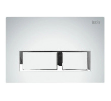 Смывная клавиша матовый хром для двойного смыва IDDIS Unifix UNI60M0I77